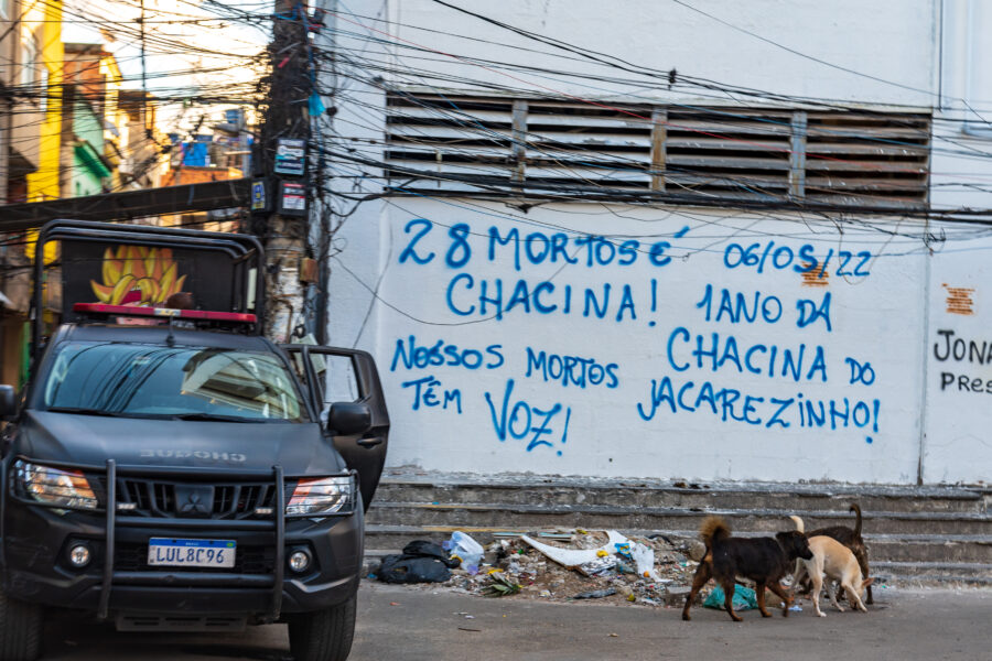 1 ano da chacina do Jacarezinho Foto: Selma Souza / Voz das Comunidades