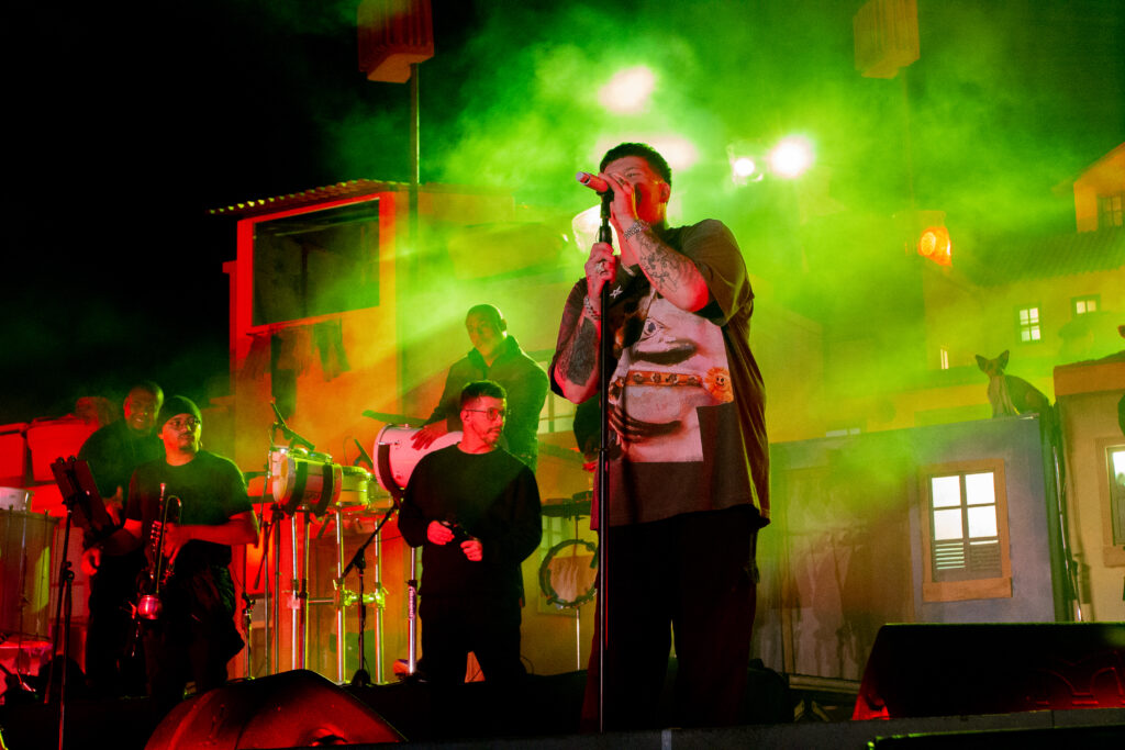 Ferrugem se apresentou no evento teste do Rock in Rio Foto: Vilma Ribeiro / Voz das Comunidades