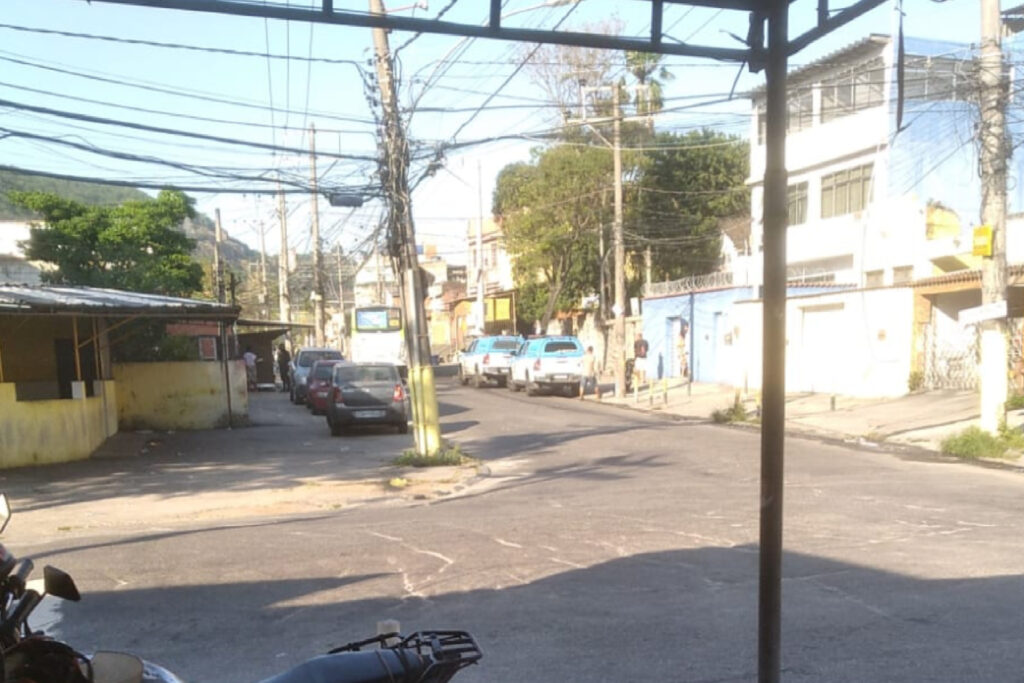 Movimentação policial na Penha Foto: Reprodução