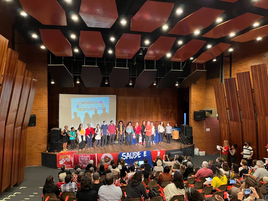 Conferência Livre, Democrática e Popular em Saúde - Etapa Estadual RJ (Foto: André Lima / arquivo pessoal)
