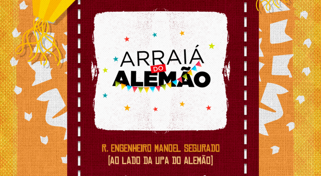 Arraiá do Alemão será na Rua Manoel Segurado