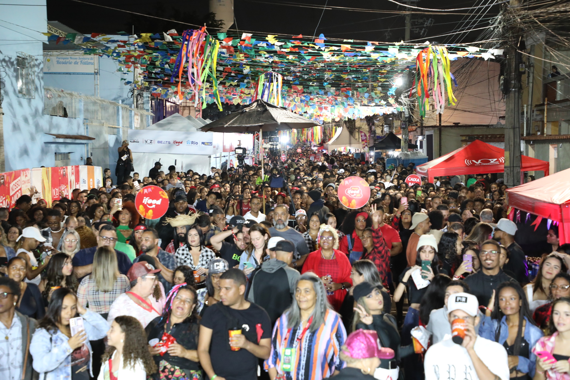 Arraiá do Alemão agitou a economia e cultura local. (Foto: Bruno Itan / Voz das Comunidades)