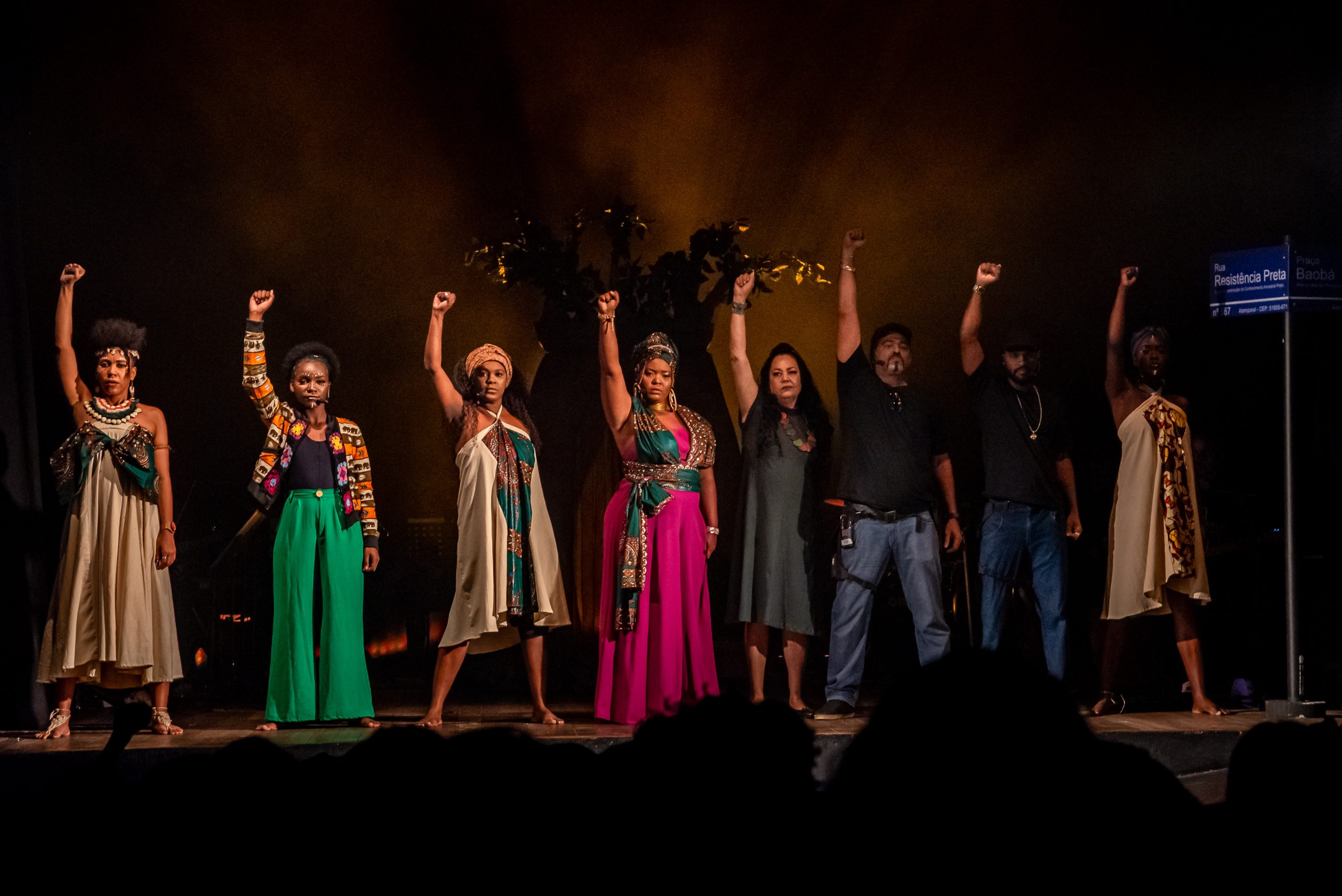 Musical se inspira no Teatro Experimental do Negro (TEN) de Abdias do Nascimento. (Foto: Selma Souza / Voz das Comunidades)