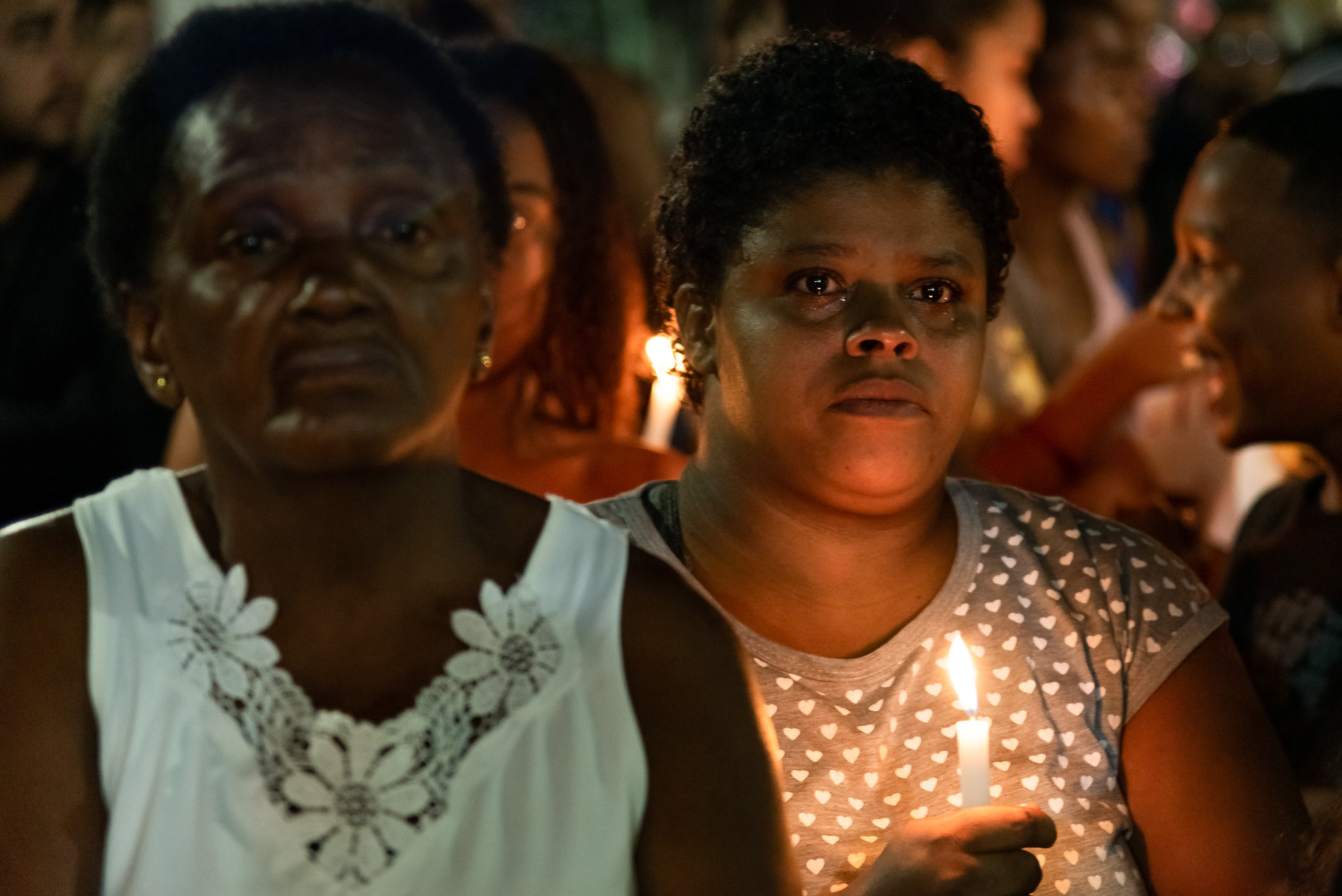 Ato em protesto a chacina no complexo do alemão Foto: Selma Souza