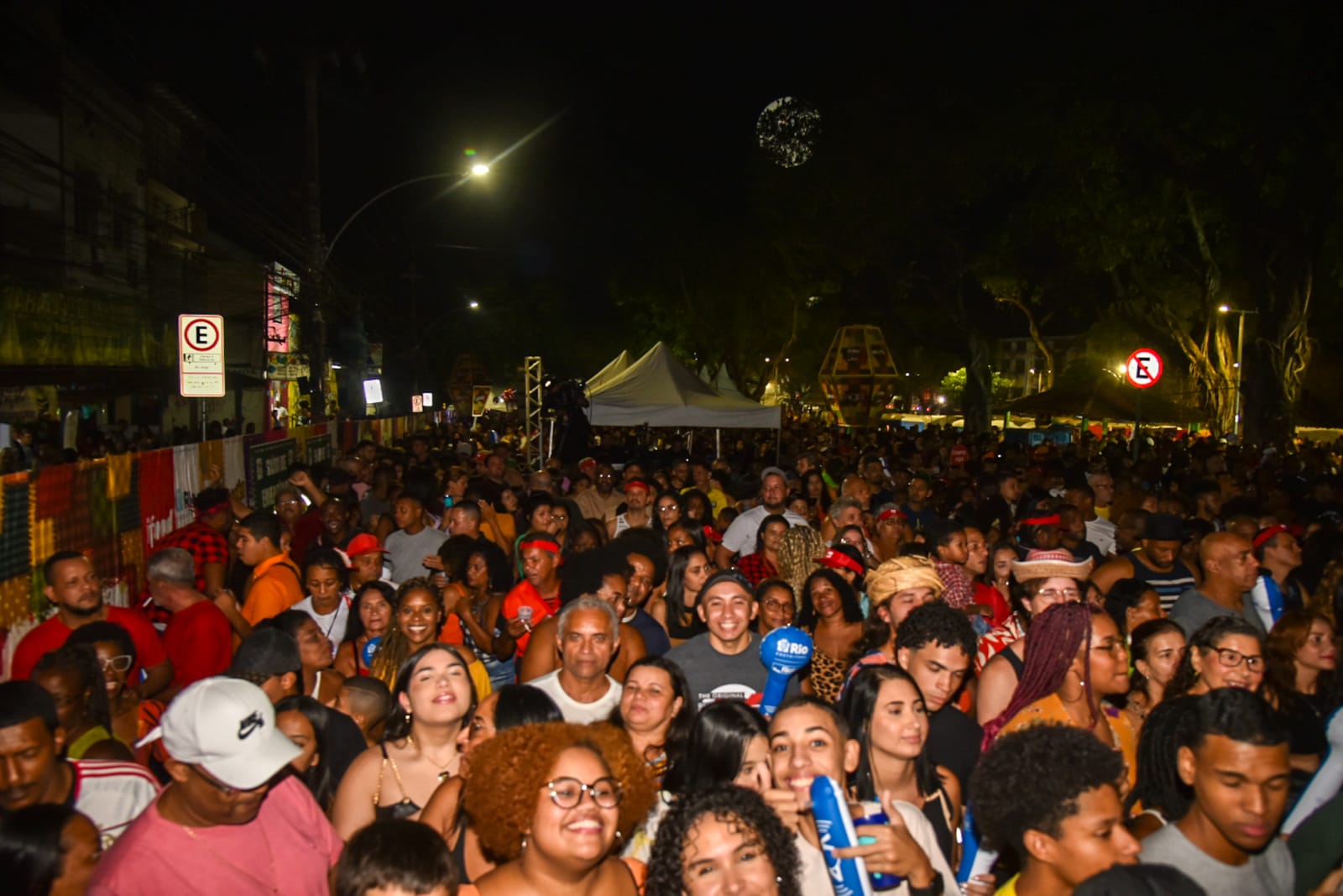 Público curte o último dia de Arraiá do Alemão. Foto: Selma Souza / Voz das Comunidades