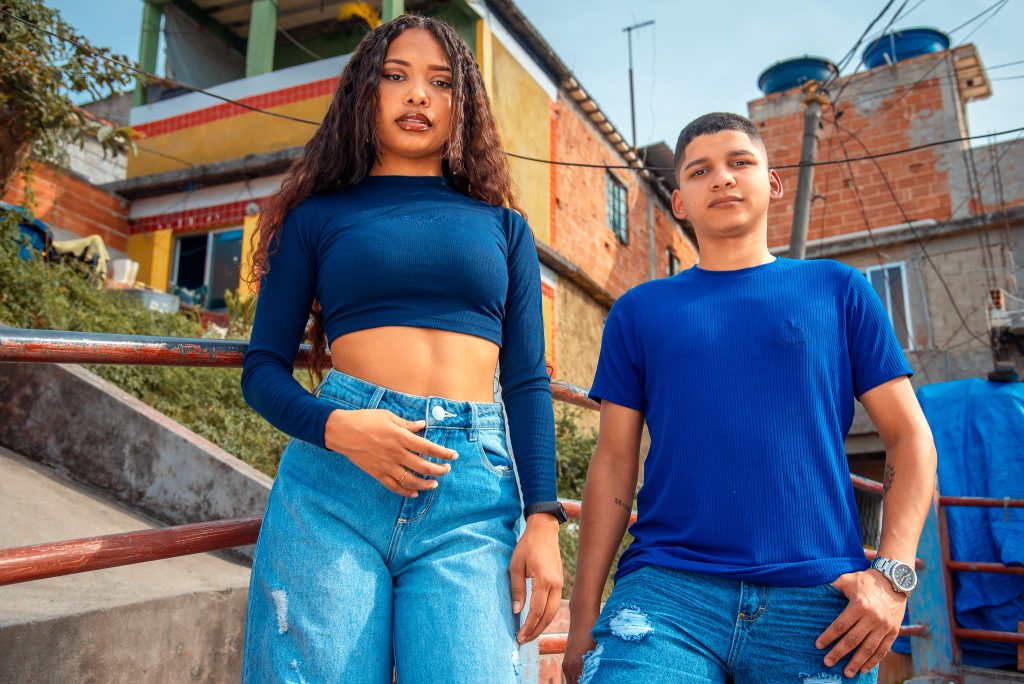 Garoto e garota da Favela. Foto: Selma Souza/Voz das Comunidades