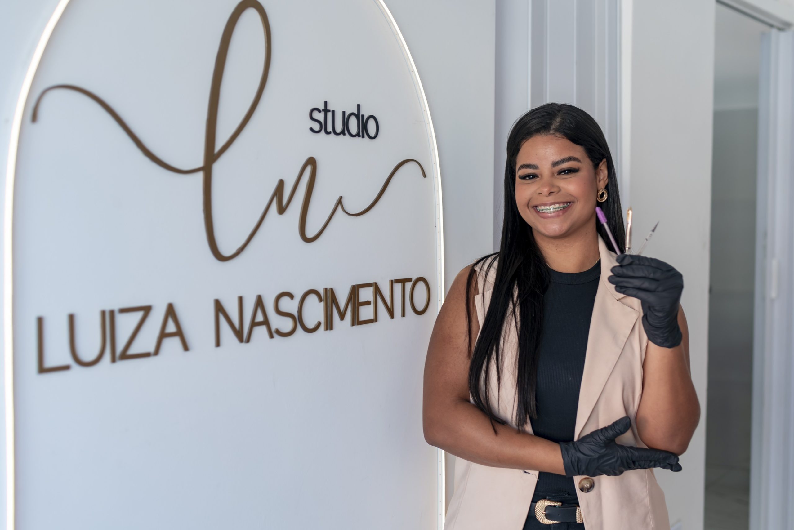 Luiza Nascimento, fundadora do Studio. Foto: Igor Albuquerque/Voz das Comunidades